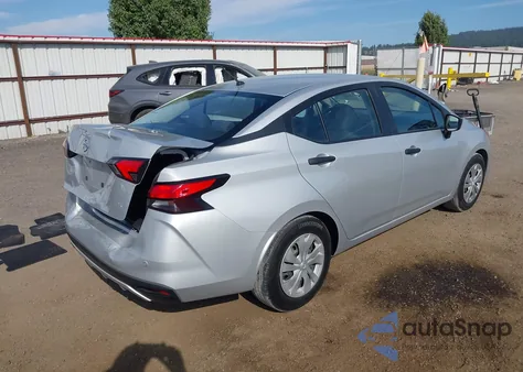 2020 Nissan Versa S Xtronic Cvt из США, поврежденный, VIN 3N1CN8DV1LL812257